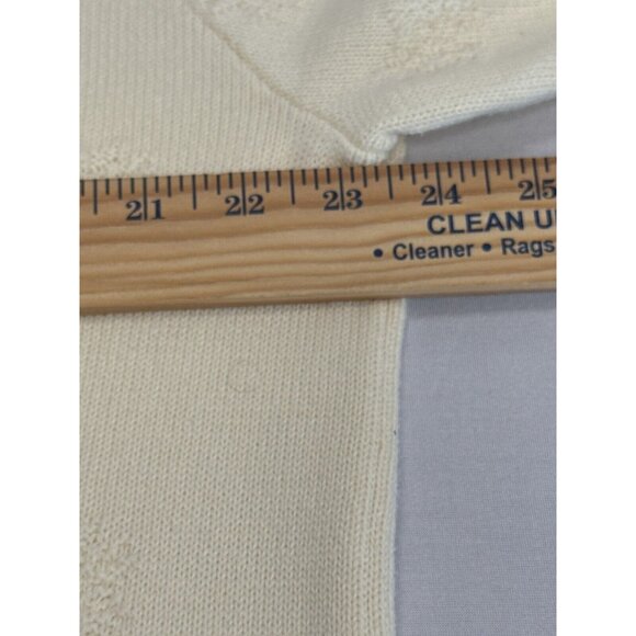 Roundtree & Yorke Mens White Slayer Holiday Pullover Sweater Size XL Long Sleeve - Picture 8 of 8